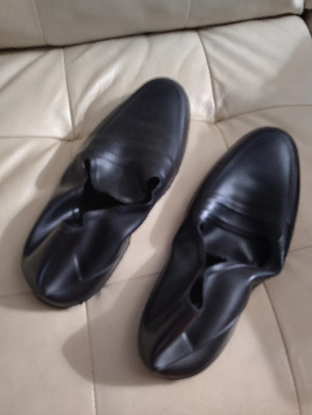 Totes Black Men's Slip-On Rain Shoe Covers